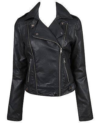 Faux-Leather jacket, Forever21.com